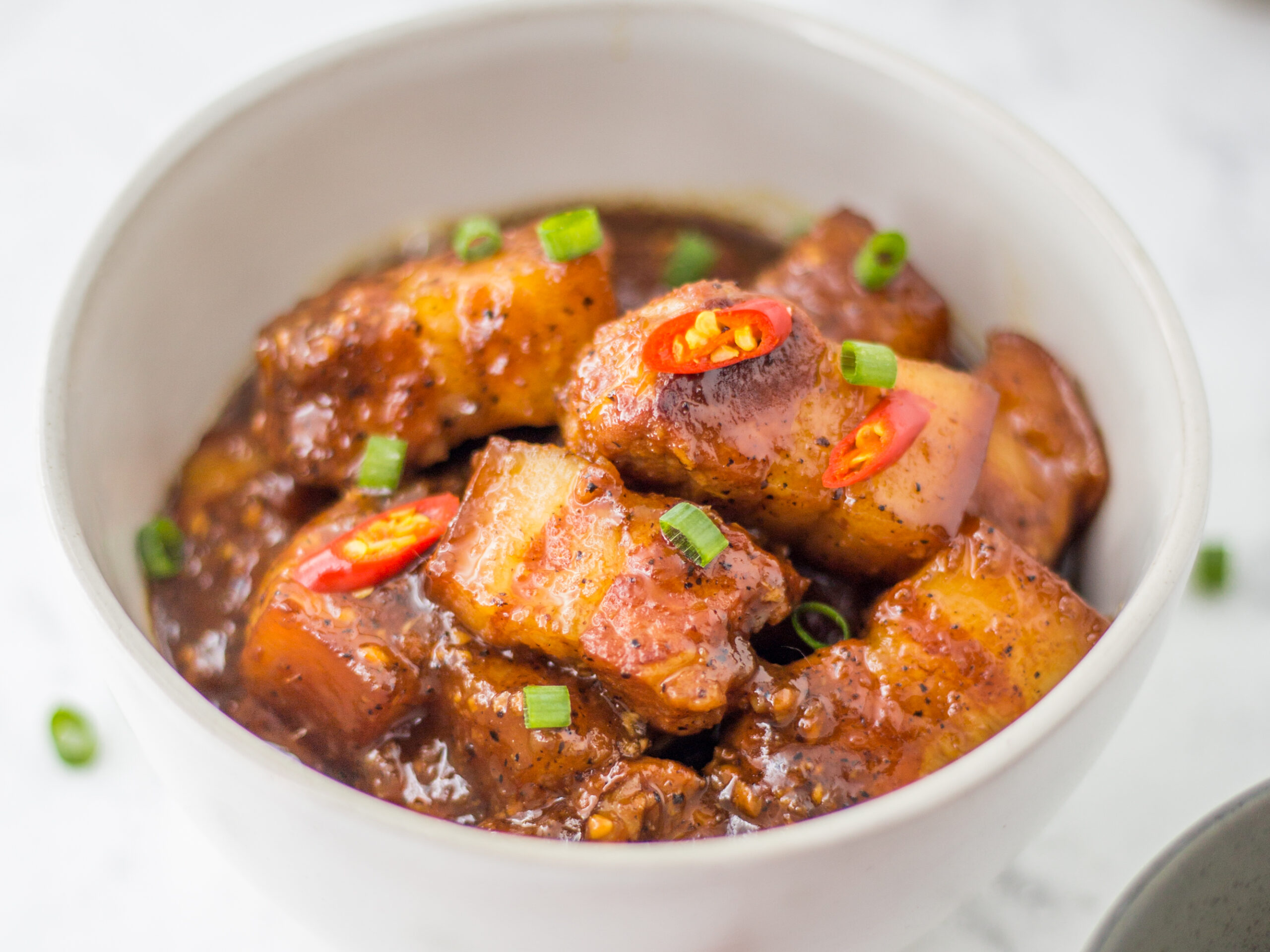 Vietnamese Braised Pork Belly - Thịt Kho Tàu Recipe